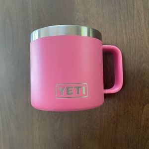 Yeti harbor pink mug